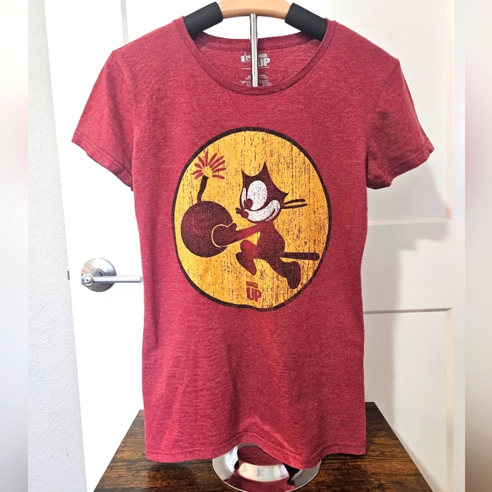 Ranger Up Women's VFA-31 Tomcatters Tee, red, size small